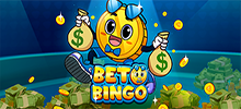 Beto is a little coin that ventures into the world of casinos and can multiply in large numbers! <br/>
Beto Bingo is the first game featuring Caleta Gaming's new mascot and includes a lively bonus round where players can uncover fantastic prizes through a pick-style game. Offering players the opportunity to win up to 1500 times their bet promises an exhilarating experience.